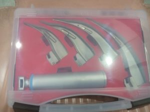 Fiber Optic Laryngoscope Set