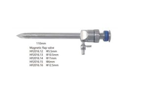 Magnetic Flap Valve Trocar